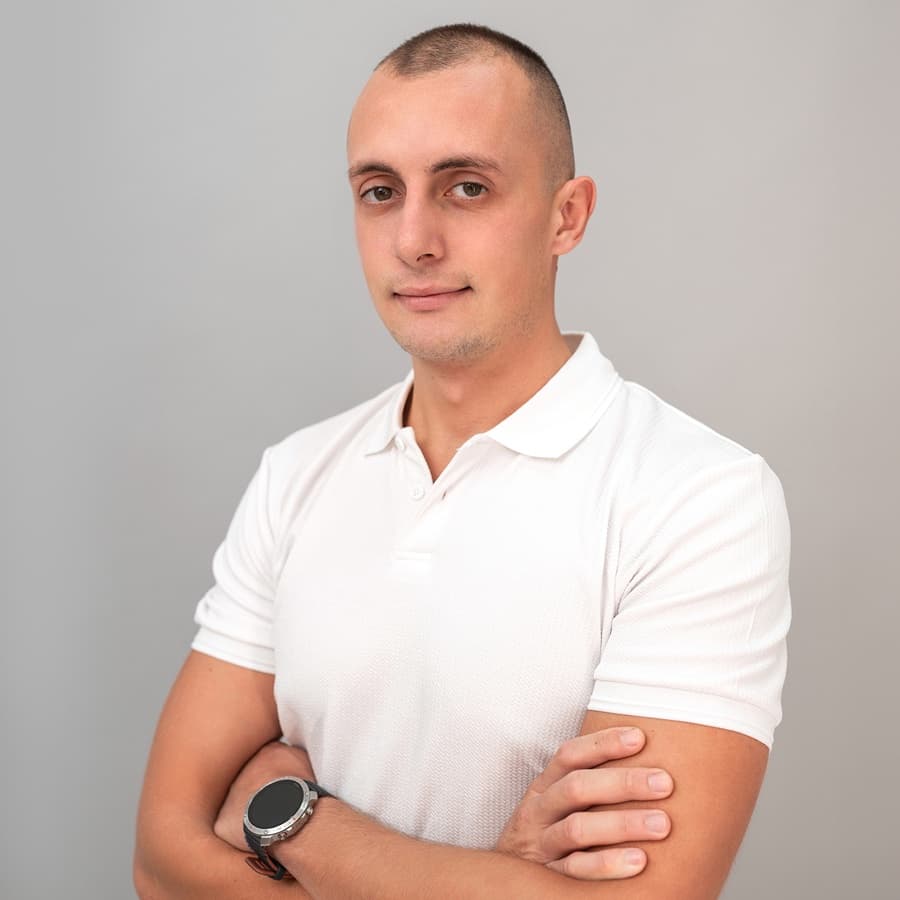 Portrait of Evgeniy Nikiforov, founder of Digital Nebula AI